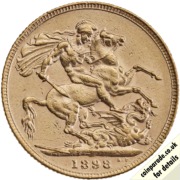 1898 Gold Sovereign London